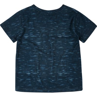 Mini boys blue San Fran print t-shirt